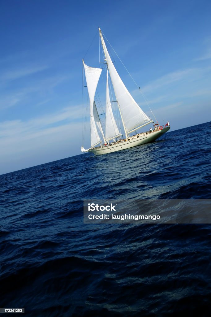 Barco a vela - Foto de stock de Azul royalty-free