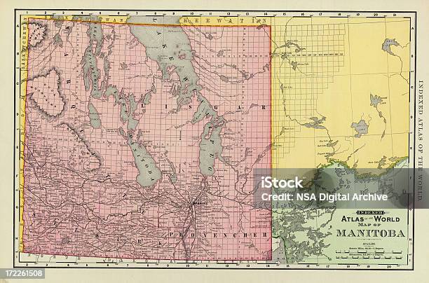 미초아칸 늙음 맵 매니토바에 대한 스톡 벡터 아트 및 기타 이미지 - 매니토바, 지도, 0명