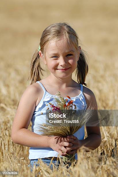 Girl Stock Photo - Download Image Now - Agricultural Field, Beautiful People, Beauty