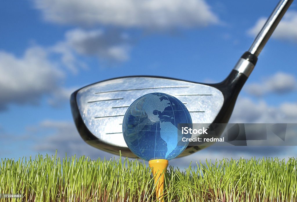 De golfe world - Foto de stock de Globo terrestre royalty-free