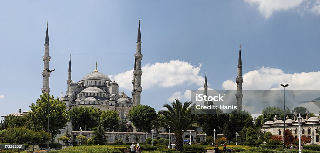 Mosquée bleue d'Istanbul, - Photo de Antique libre de droits