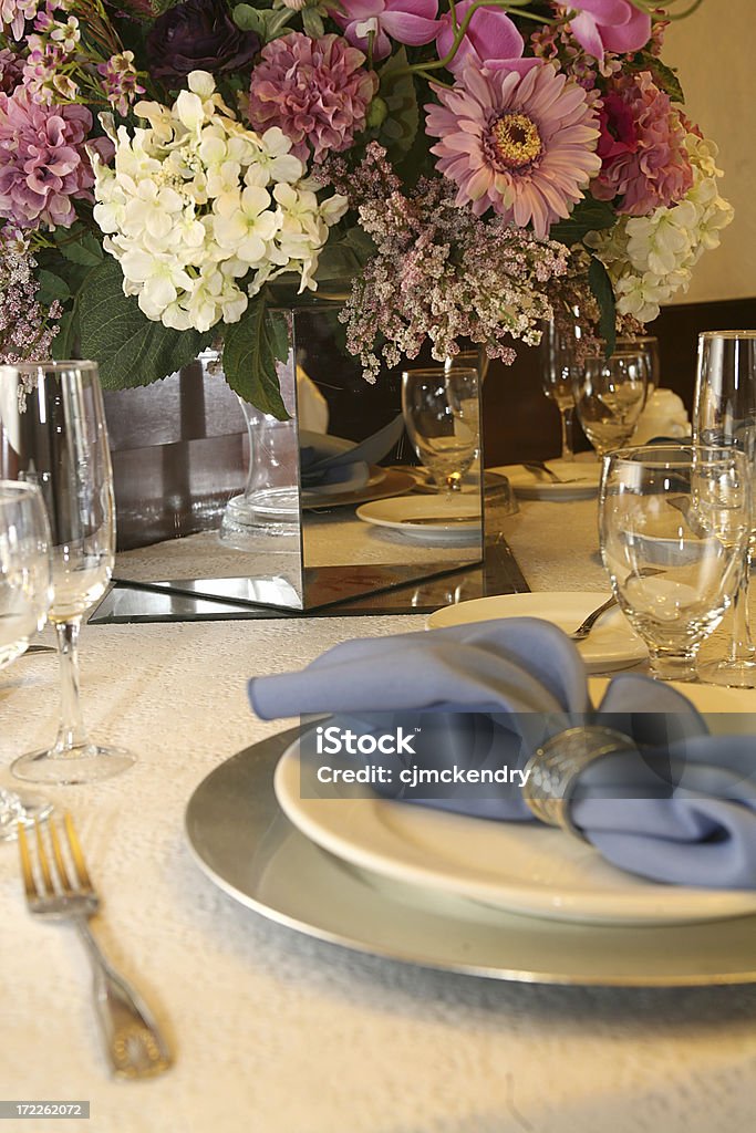 Cena formale - Foto stock royalty-free di Ambientazione interna