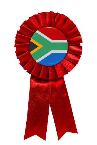 Red South African ribbon.