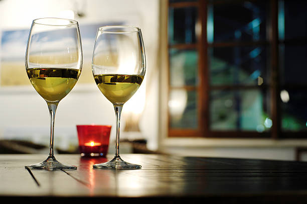 istock Two glasses of wine 172262243