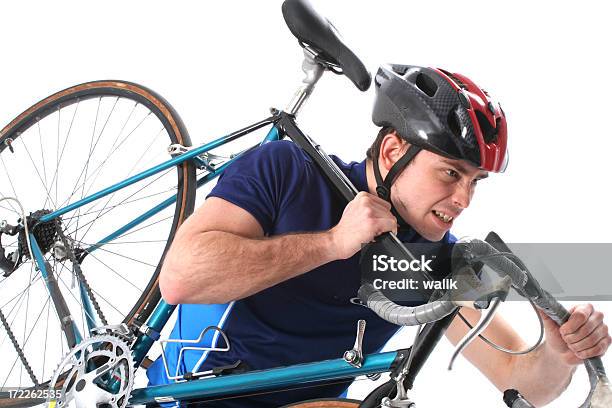 라이더 자전거 자신의 팔을 결심에 대한 스톡 사진 및 기타 이미지 - 결심, 경쟁, 경주용 자전거