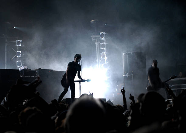 istock Stage view of an alive rock concert 172263429