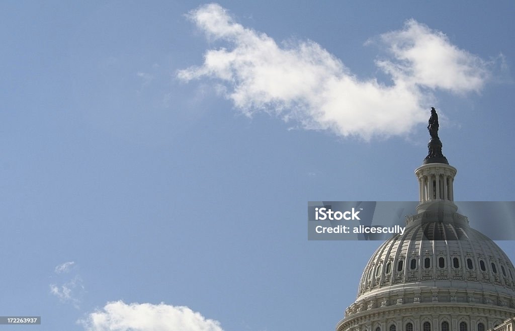 US Capitol Dome - Lizenzfrei Architektur Stock-Foto