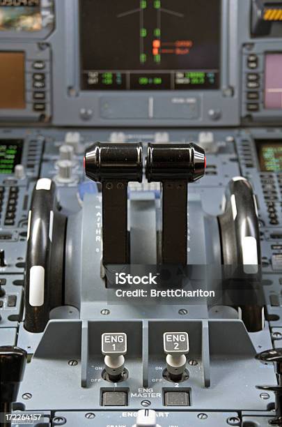 Kokpit A330 - zdjęcia stockowe i więcej obrazów Ergonomia - Ergonomia, Przemysł lotniczy i kosmiczny, Transport lotniczy