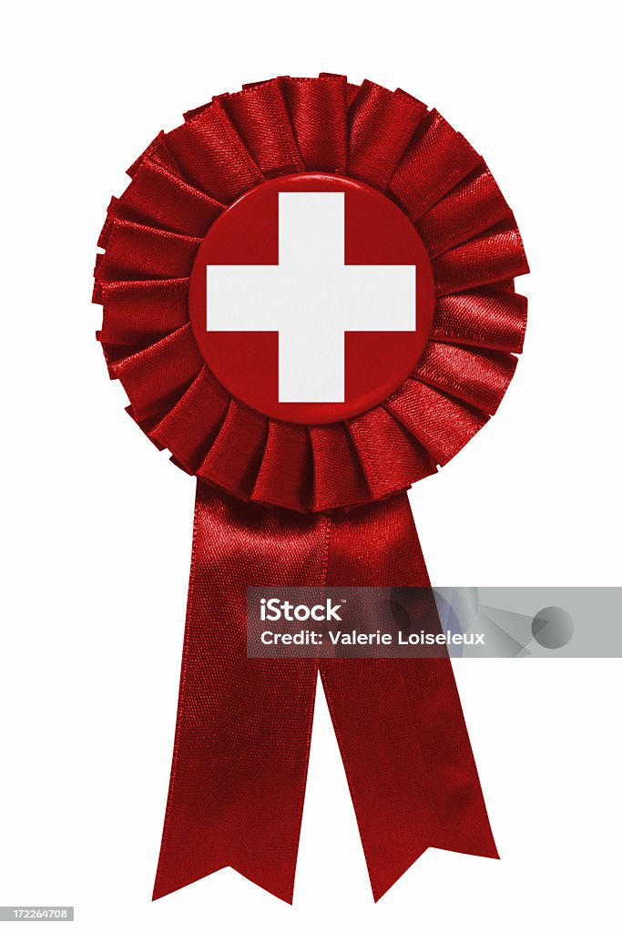 Swiss o cinta de primeros auxilios - Foto de stock de Cruz - Forma libre de derechos