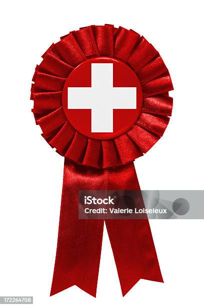 Swiss O Primo Soccorso Nastro - Fotografie stock e altre immagini di A forma di croce - A forma di croce, Svizzera, Croce Rossa - Simbolo medico