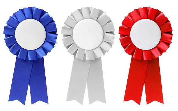 Set of ribbons / awards.