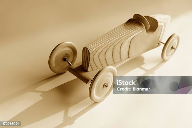 Wooden Model Stock Photo - Download Image Now - Art And Craft, Car, Childhood