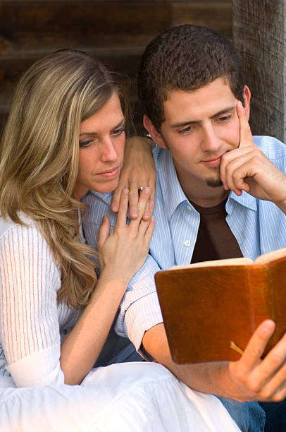 Young Couple with Bible