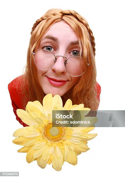 Flower Child Stock Photo - Download Image Now - Fish-Eye Lens, Cut Out, People