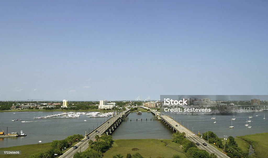 A cidade de Charleston, Carolina do Sul - Foto de stock de Carolina do Sul royalty-free