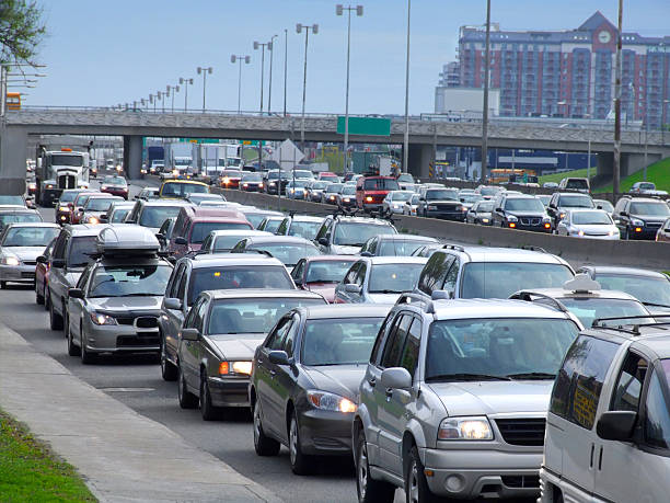 istock Large traffic jam on the highway 172266056