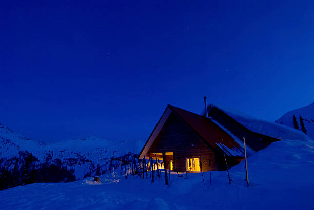 istock Mountain Ski Lodge - Selkirk Mountains Canada 172266443