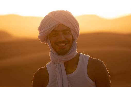 In the Agafay desert