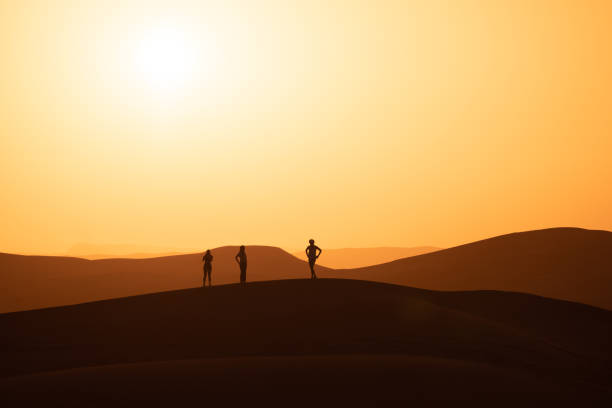 In the Agafay desert