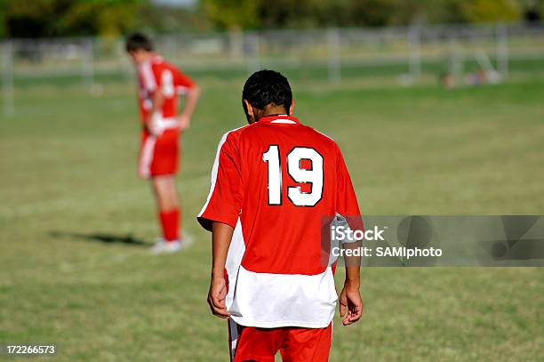 Серия Futbol — стоковые фотографии и другие картинки 18-19 лет - 18-19 лет, Футбольная форма, Число