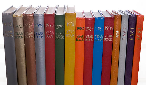 kolorowe roczniki - yearbook zdjęcia i obrazy z banku zdjęć