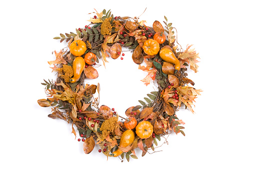 A fall wreath with pumpkins and gourds.PLEASE CLICK ON THE IMAGES BELOW TO SEE MY LIGHTBOXES CONTAINING OTHER IMAGES YOU MAY LIKE: