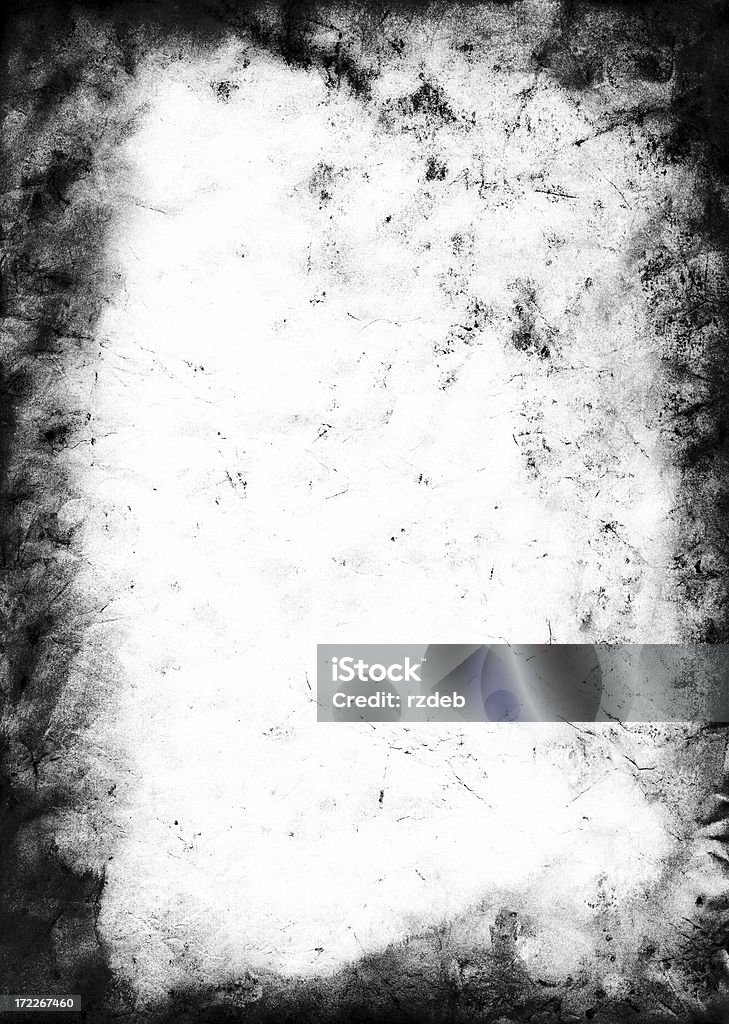 Grunge granicy-stary Papier - Zbiór ilustracji royalty-free (Rama)