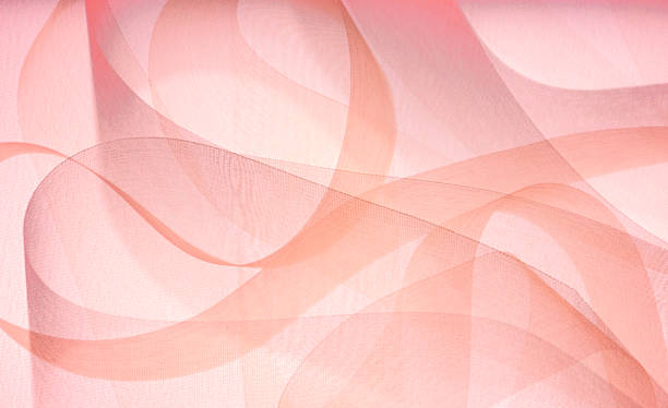 schöne rosa bänder - abstract swirl curve ethereal stock-fotos und bilder