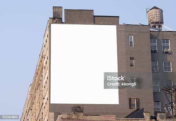 Billboard Manhattan Stock Photo - Download Image Now - Billboard, Building Exterior, New York City