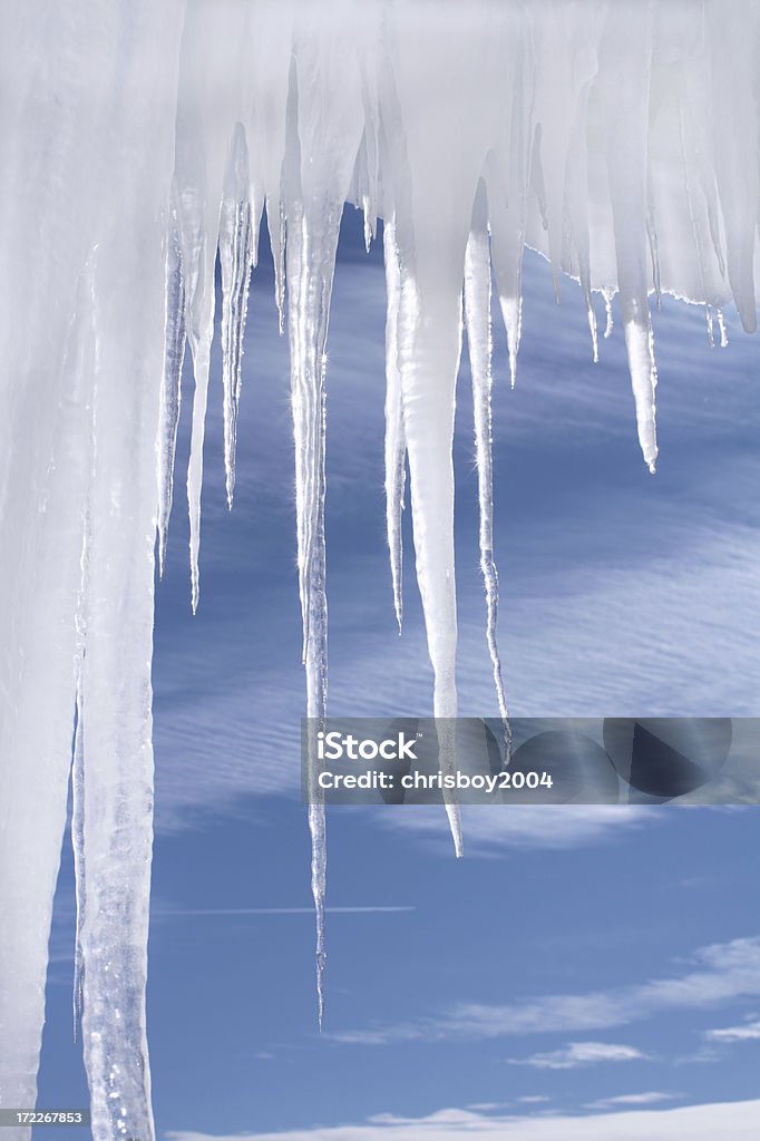 Icicles - Lizenzfrei Eingefroren Stock-Foto