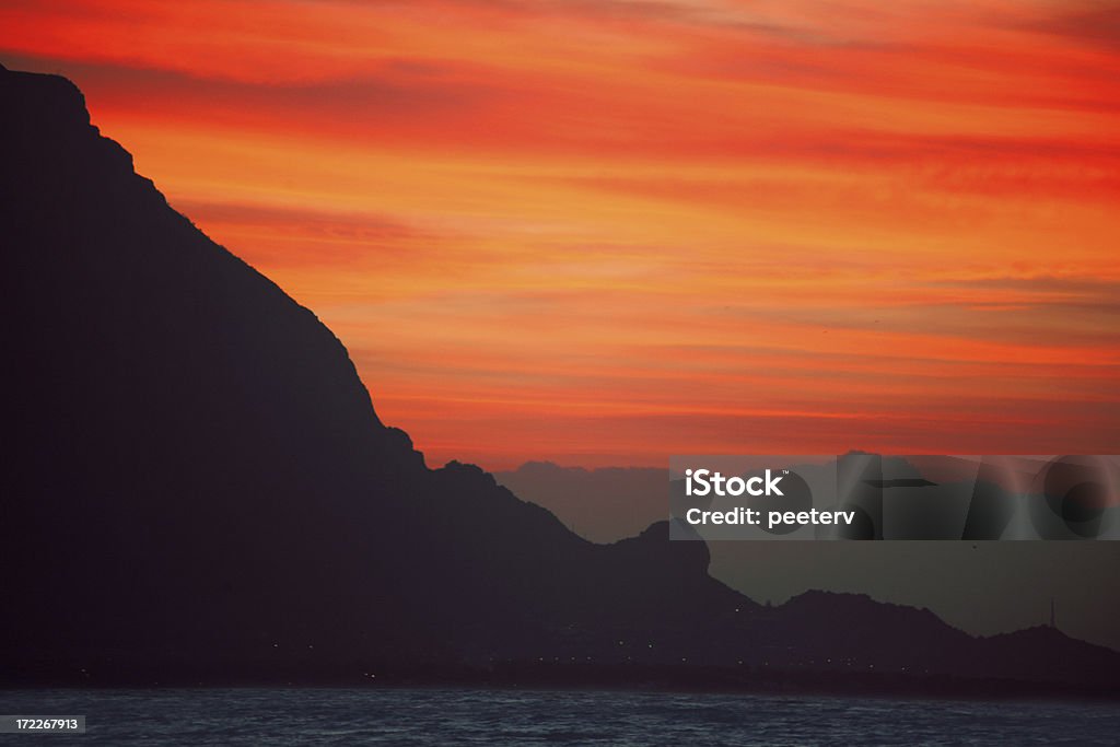 Sicilia al tramonto - Foto stock royalty-free di Acqua