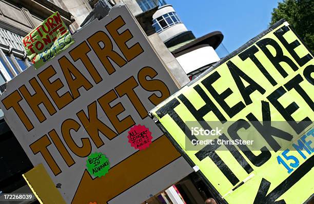 Theatertickets Stockfoto und mehr Bilder von Aufführung - Aufführung, Ticket, Bühne