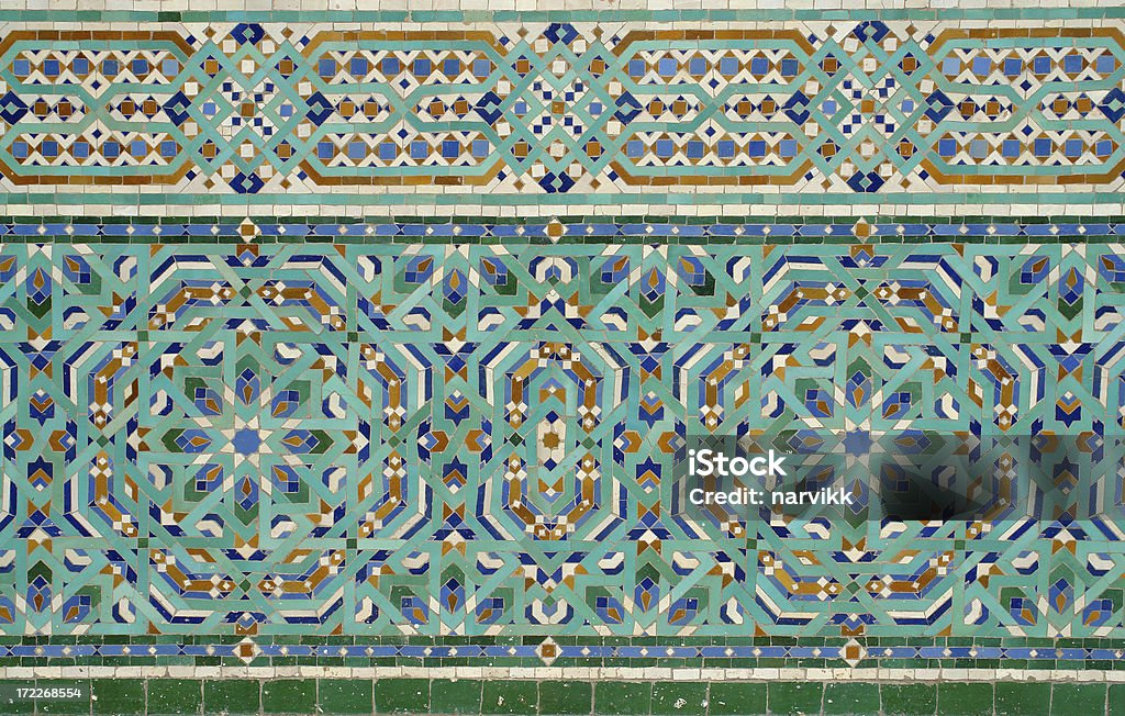 Мозаика в традиционной Исламской - Стоковые фото Безделушка роялти-фри