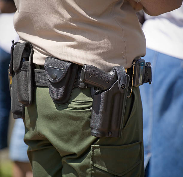 istock Police Officer Gun Belt 172268566
