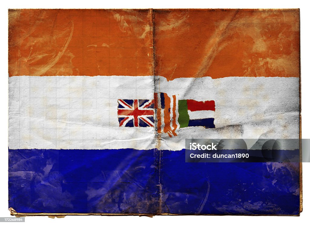南アフリカ国旗(XXL - 第二次世界大戦のロイヤリティフリーストックフォト