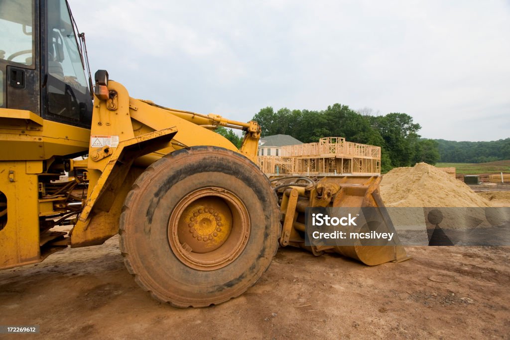 Frente suportes no local - Royalty-free Areia Foto de stock