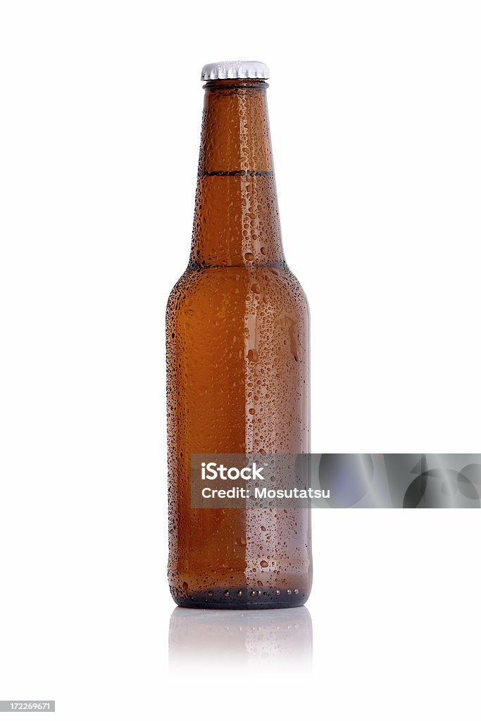 brown beer bootle Beer - Alcohol Stock Photo