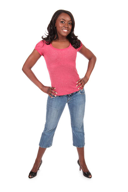 istock Woman in Pink Tshirt 172269674
