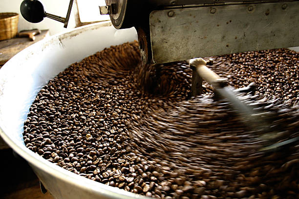 Coffemaking stock photo