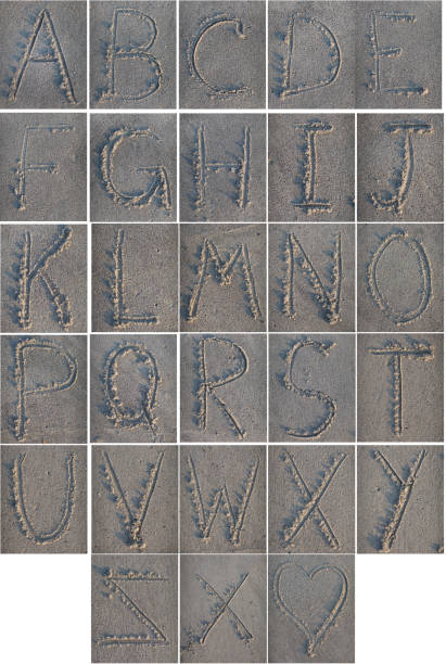 istock Sand Alphabet XXXL Large File 172269807