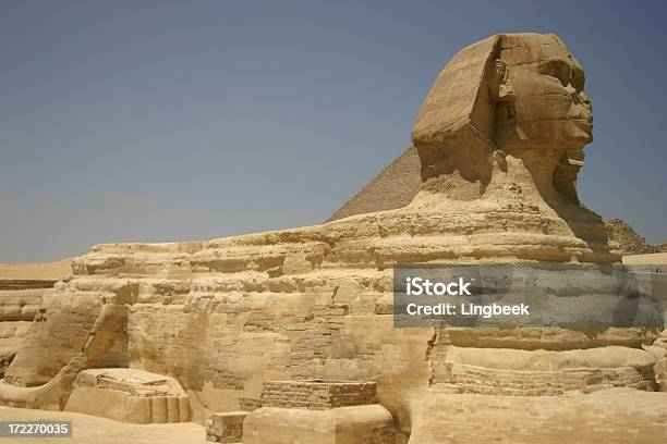 Esfinge En El Cairo Foto de stock y más banco de imágenes de Aire libre - Aire libre, Antiguo, Arena