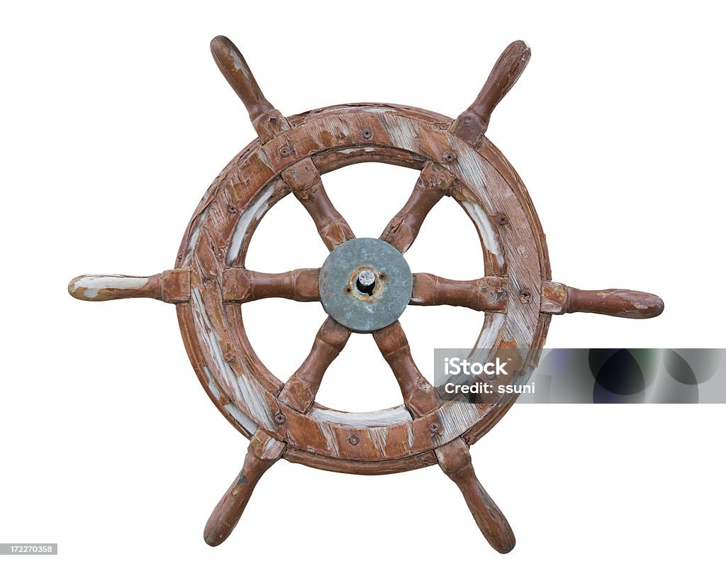 Isolado rodas - Foto de stock de Tall ship royalty-free