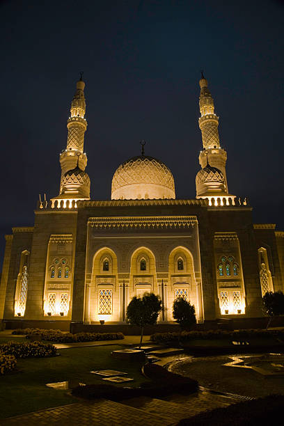 istock Mosque Jumeirah Dubai at Night 172270506