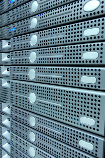 colocation serveur rack - mountable photos et images de collection