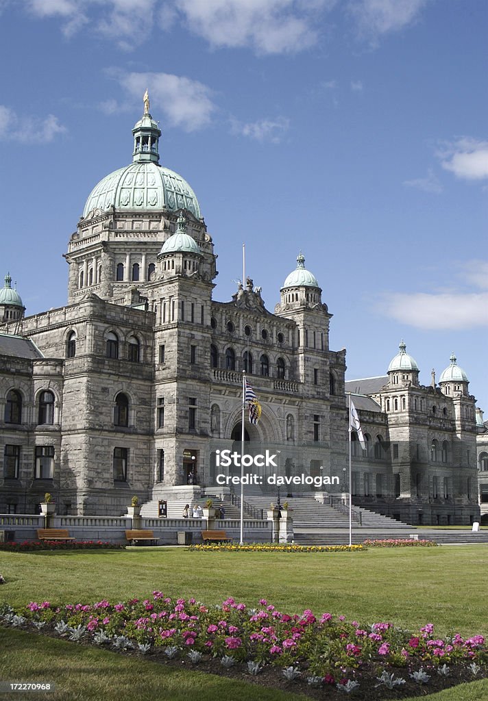 Wunderschöne Parlament Gebäude in Victoria, Kanada - Lizenzfrei Britisch-Kolumbien Stock-Foto