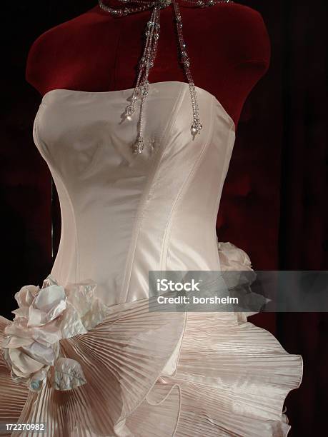 Wedding Dress On Mannequin Stock Photo - Download Image Now - Art, Arts Culture and Entertainment, Bride
