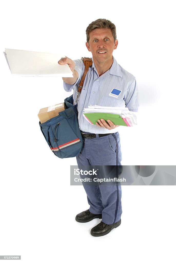 Mailman - Lizenzfrei Postangestellter Stock-Foto