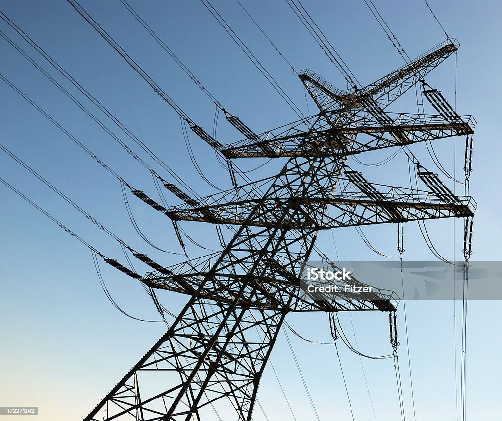 power-pole-Fels - Lizenzfrei Blau Stock-Foto