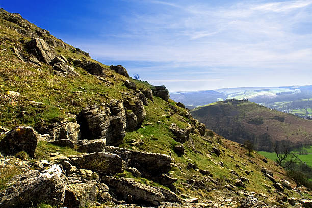 istock Dinas Bran Castle across a rocky landscape 172271268