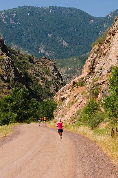 istock Runners in Waterton Canyon Colorado 172271307
